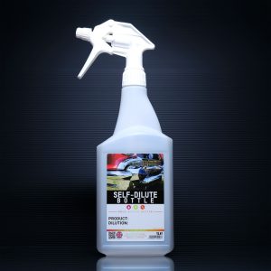 self dilute bottle with trigger spray